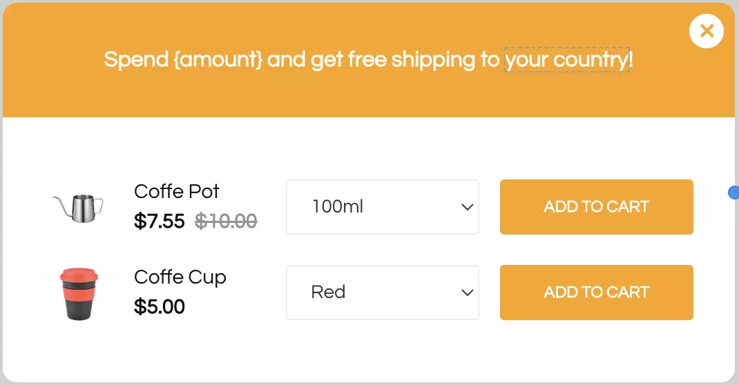Dynamic product layout in widgets [Shopify]