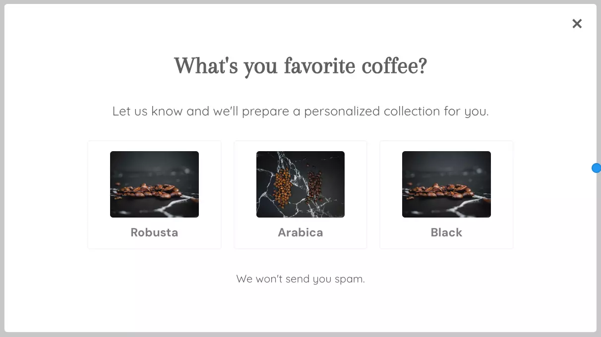 Images in survey options