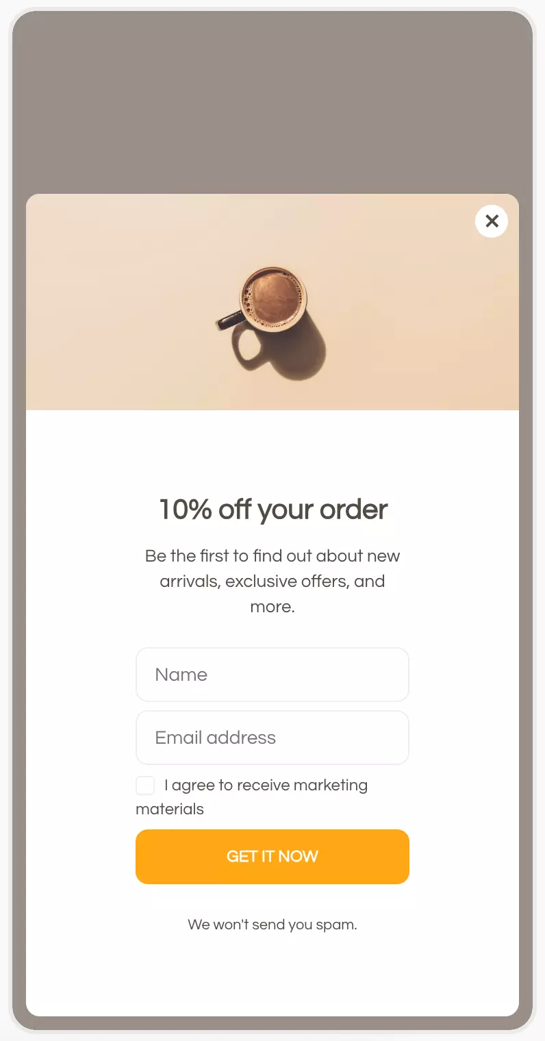 Widgets positioning and mobile view improvements